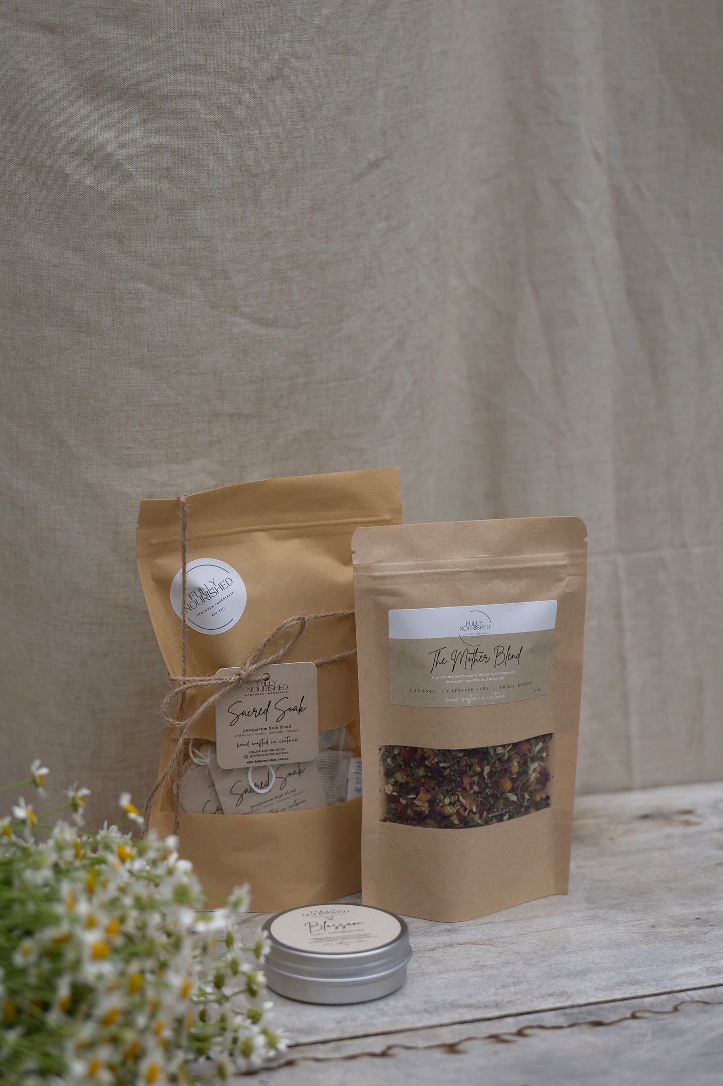 The Sacred Mother Bundle – Postpartum & Self-Care Bundle