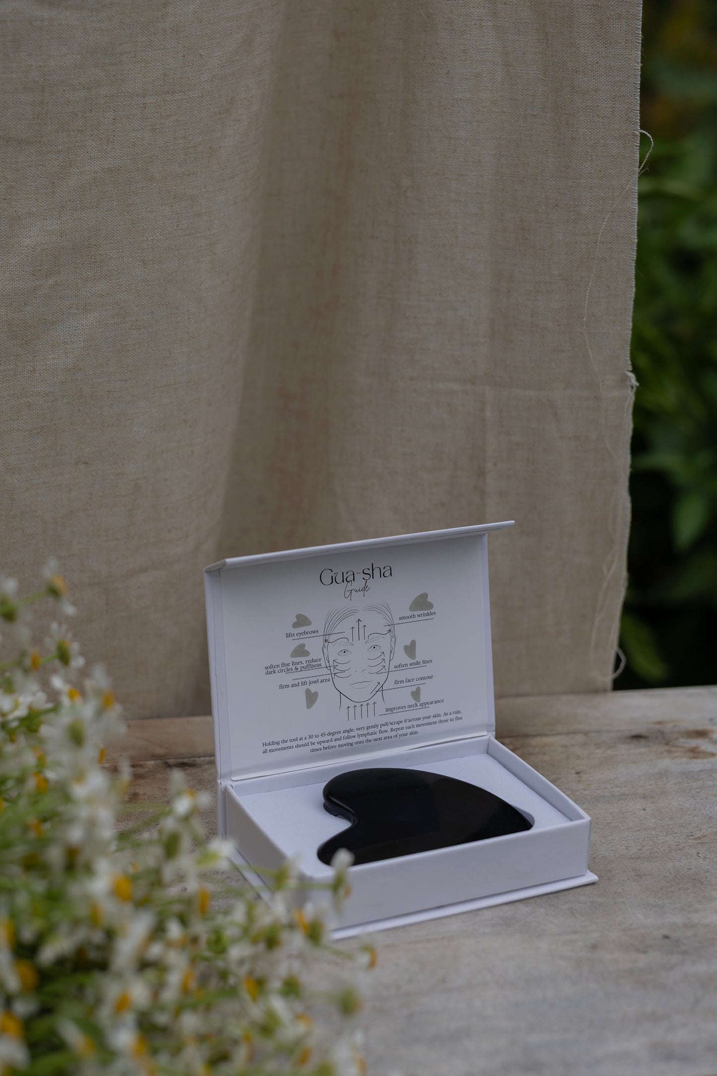 Black Obsidian Gua Sha Tool